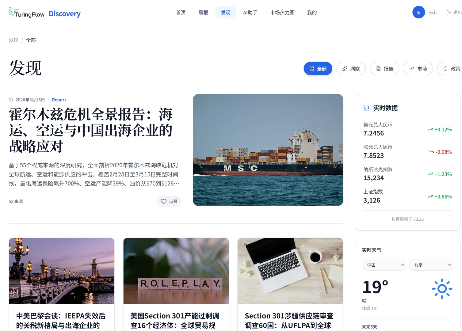 Discovery Portal · 发现频道